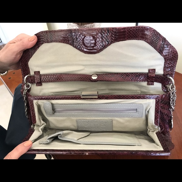 Snake skin clutch - Picture 5 of 5